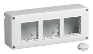 Calottina IP40 6 Moduli 2+2+2 Vimar