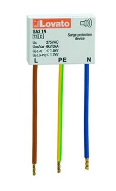 Mini Scaricatore Sovratensione Tipo 3 1P+N 230Vac Da Incasso Lovato