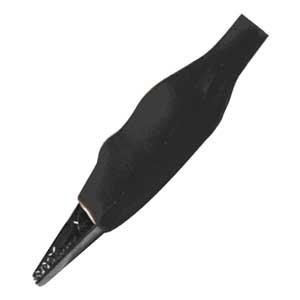 Pinza a Coccodrillo Isolata Nera 43mm