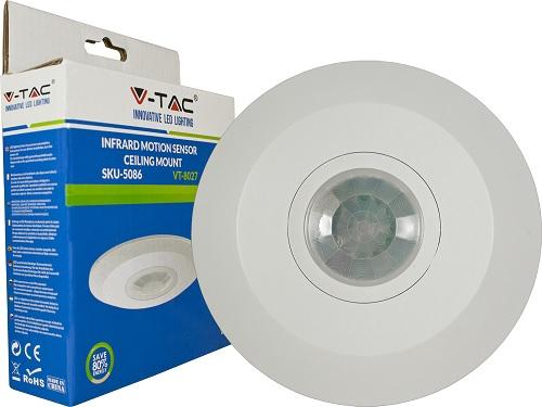 Sensore Movimento Crepuscolare a tetto V-TAC