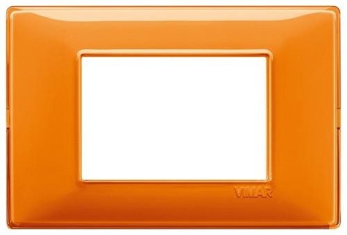 Placca 3m Tecnopolimero Reflex Arancio Vimar