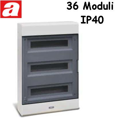 Centralino da Parete 36 Moduli IP40 AVE