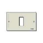 Placca 1 Modulo 503 Alluminio Anodizzato Vimar