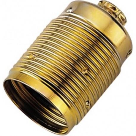 Portalampada E27 Filettato Ottone