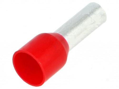 Terminale a Bussolotto 10mm Rosso - Avorio *(1pz) Wurth