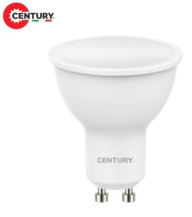 Lampada Led 7W GU10 120° Luce Fredda 600 Lumen Century