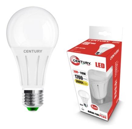 Lampada Led Goccia E27 18w Luce Fredda 1700 Lumen Century