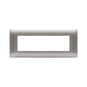 Placca 7m Tecnopolimero Grigio Metallizzato AVE