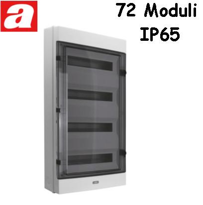 Centralino da Parete 72 Moduli IP65 AVE