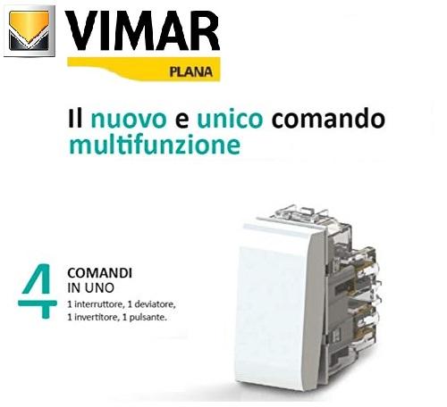 Comando Multifunzione 4in1 Plana Vimar