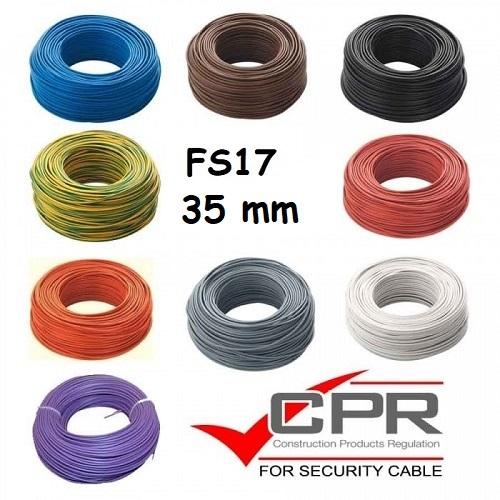 Filo Unipolare 1x35 Giallo Verde FS17  FS1735GV