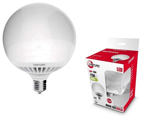 Lampada Led Globo 24w E27 Luce Calda 2100 Lumen Century ARB-242730