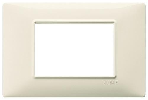 Placca 3m Tecnopolimero Beige Vimar