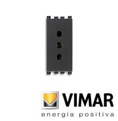 Presa 2P+T 10A Grigio Vimar