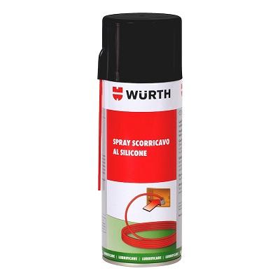 Scorricavo al Silicone Spray 400ml Wurth