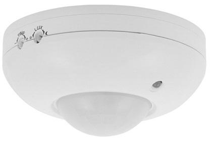 Sensore Movimento a tetto con Crepuscolare IP20 ZONA JQ-37