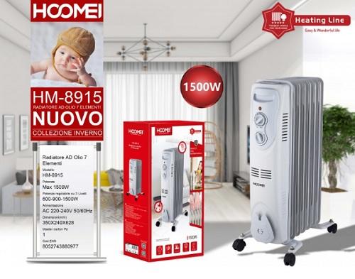 Stufa Termosifone 1500w Hoomei HM-8915