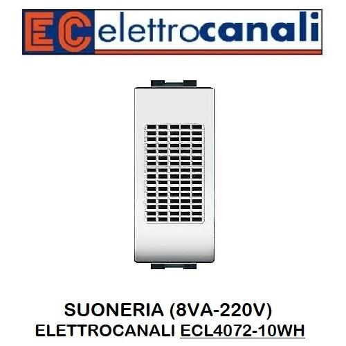 Suoneria 230v Bianco Elettrocanali