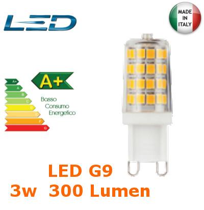 Lampada LED G9 3w Luce Natura 300 Lumen V-TAC