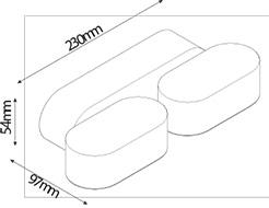 Applique Led 12w grigio Luce Calda Rotabile V-TAC VT-814