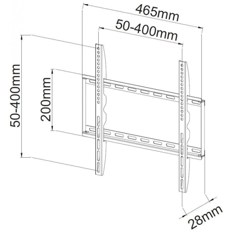 Supporto per LCD Fisso da 23