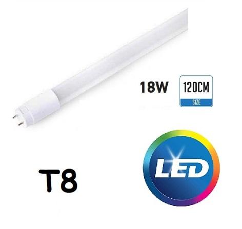 Neon Led T8 120cm 18w Luce Fredda 1930 Lumen Century