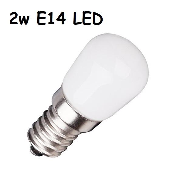 Lampada LED Piccola Pera E14 2w Luce Fredda 190 Lumen Iperled