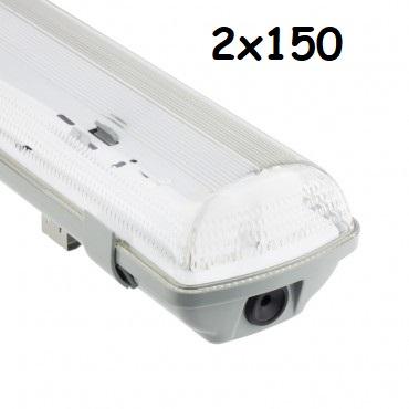 Plafoniera IP65 1x150cm Per neon LED Iperlux