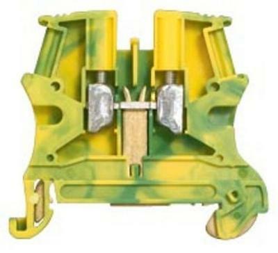 Morsetto DIN Giallo Verde 10mmq Legrand