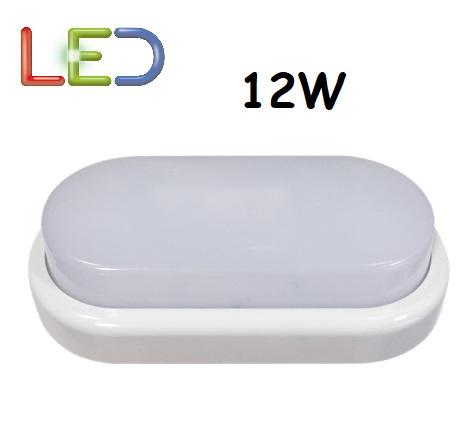 Plafoniera LED Ovale 12w Luce Natura 890 Lumen Iperlux