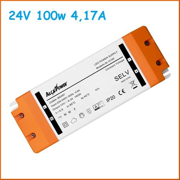 Led Driver Slim 24v 100w 4,17A Alcapower