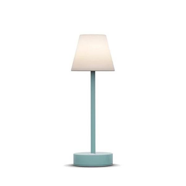 Lampada da Tavolo a Batteria LOLA Slim 30cm verde Menta LOLA FAMILY