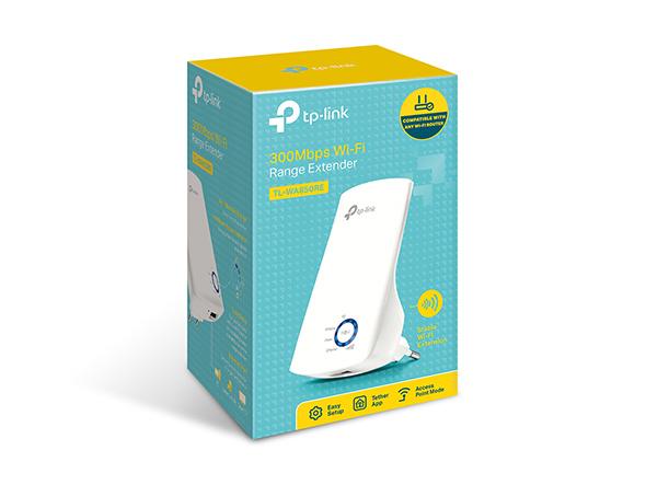 Ripetitore wifi N300 (Range Extender) con WPS TP-LINK TL-WA850RE