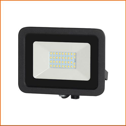 Proiettore Led 30W Luce Natura Con sensore Crepuscolare alcapower