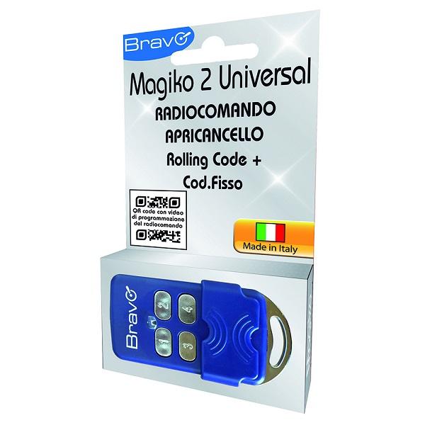 Radiocomando 4 Canali Multifrequenza Rolling Code MAGIKO 2 Bravo