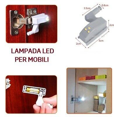 Lampade led per cerniera armadio Elmark 9HINGE2