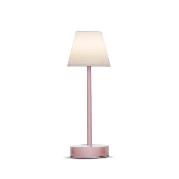 Lampada da Tavolo a Batteria LOLA Slim 30cm Rosa Gold LOLA FAMILY