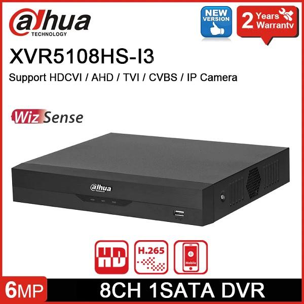 XVR 5in1 8 Canali 5Mp + 12 IP 6 Mp DAHUA