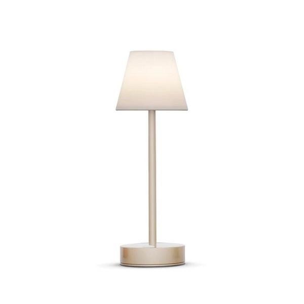 Lampada da Tavolo a Batteria LOLA Slim 30cm Brass