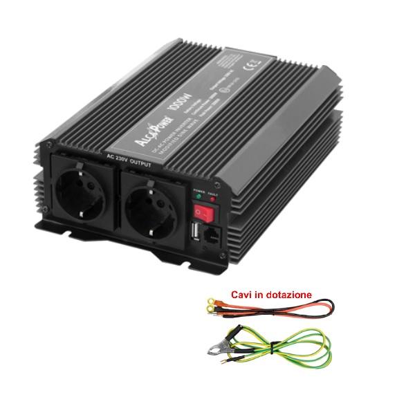 Inverter Soft Start 1000W Input 12V DC Out 230V AC Alcapower