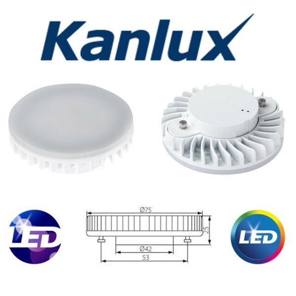 Lampada LED GX53 9W Luce Fredda 750 Lumen Kanlux