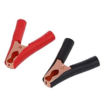 Pinza per Batteria Professionale 90mm Rossa/nera