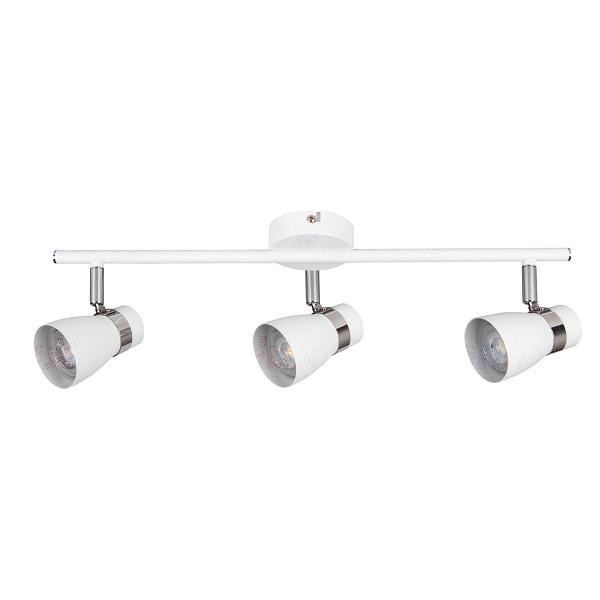 Applique 3 Luci Orientabile GU10 Bianco Kanlux