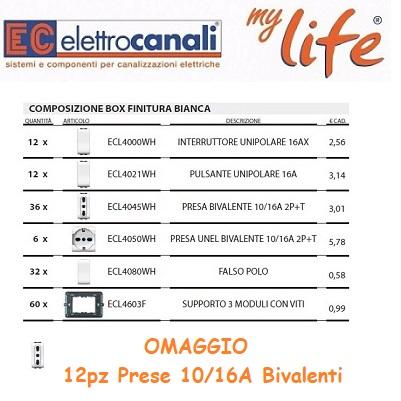 My Starter Box kit MyLife Finitura Nero Elettrocanali