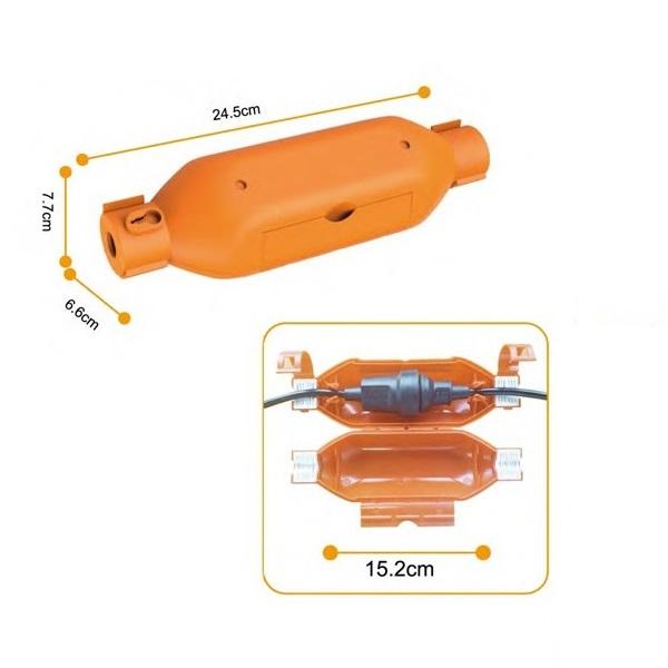 Scatola di protezione per spina e presa IP44 ECOVA