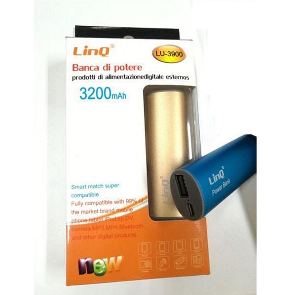 Power Bank 3200mAh con cavo 3 in 1 Linq