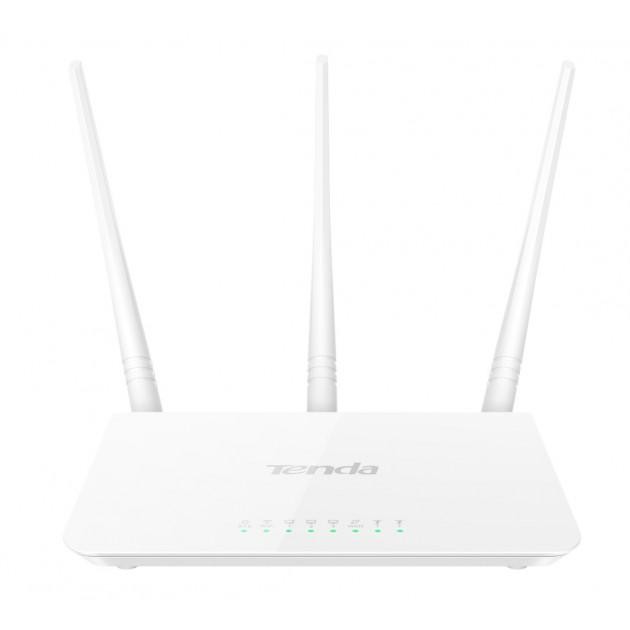 Router Wireless con tre potenti antenne da 5dBi Tenda