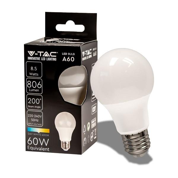 Lampada Led Goccia E27 8,5w Luce Fredda 806 Lumen V-TAC