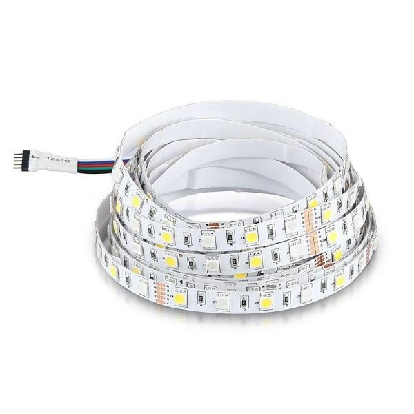 Strip LED 5050 IP20 60 Led/mt 10,8w/mt RGB+4000k V-TAC