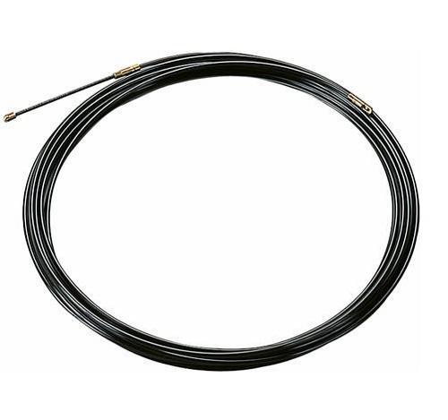 Sonda Nylon 4mm 10mt Nera Con terminali intercambiabili FAI